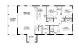 Country House Plan - 12271 - 1st Floor Plan