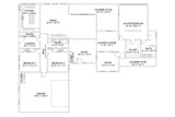 Traditional House Plan - The Square Peg 23887 - 1st Floor Plan