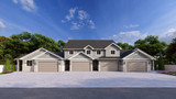 Traditional House Plan - Baeza 4 Plex 40225 - Front Exterior