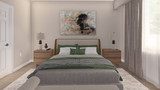 Traditional House Plan - Baeza 4 Plex 40225 - Master Bedroom