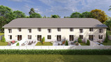 Traditional House Plan - Auburn 5 Plex 90098 - Rear Exterior