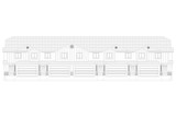 Traditional House Plan - Auburn 5 Plex 90098 - Exterior