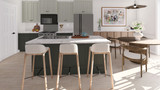Secondary Image - Traditional House Plan - Auburn 5 Plex 90098 - Kitchen