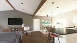 Ranch House Plan - 92671 - Living Room