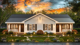 Ranch House Plan - Henson 95545 - Front Exterior