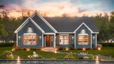 Traditional House Plan - Ginger 2 60269 - Front Exterior