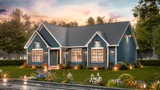 Traditional House Plan - Ginger 2 60269 - Right Exterior
