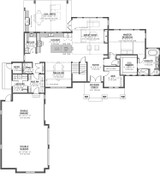 Craftsman House Plan - 48012 - 1st Floor Plan