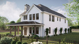 Farmhouse House Plan - Riverstone 92460 - Right Exterior
