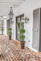 French Country House Plan - Danville 82029 - Porch