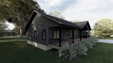 Bungalow House Plan - The Prairie 32303 - Left Exterior
