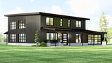 Modern House Plan - 59486 - Front Exterior