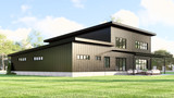 Modern House Plan - 59486 - Rear Exterior