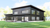 Modern House Plan - 59486 - Left Exterior