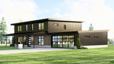 Modern House Plan - 59486 - Right Exterior