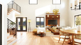Farmhouse House Plan - 89252 - Great Room