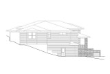 Prairie House Plan - Sycamore Crest 77642 - Left Exterior