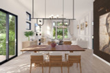 Secondary Image - Prairie House Plan - Sycamore Crest 77642 - Dining Room