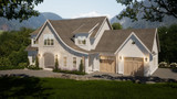 European House Plan - 76538 - Right Exterior