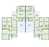 Traditional House Plan - Carriage Hill 46018 - 1st Floor Plan