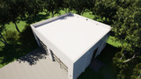 Modern House Plan - LeConte Garage 2 29540 - Right Exterior