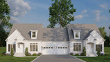 Traditional House Plan - Rosewood 58788 - Front Exterior