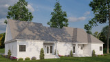 Traditional House Plan - Rosewood 58788 - Rear Exterior