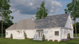 Traditional House Plan - Rosewood 58788 - Rear Exterior
