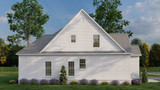 Traditional House Plan - Rosewood 58788 - Left Exterior