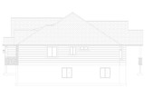 Craftsman House Plan - Honea 74130 - Right Exterior
