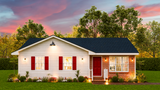 Ranch House Plan - FINLAND 2 66669 - Front Exterior