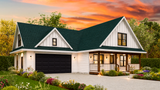 Farmhouse House Plan - Carter 2 39078 - Left Exterior