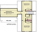 Secondary Image - Farmhouse House Plan - Carter 2 39078 - 2nd Floor Plan