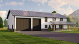 Farmhouse House Plan - 45419 - Front Exterior