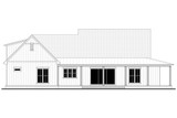 Farmhouse House Plan - Sandy Springs 52526 - Rear Exterior