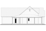 Farmhouse House Plan - Sandy Springs 52526 - Left Exterior