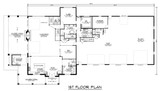Farmhouse House Plan - 97015 - 1st Floor Plan