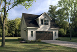 Farmhouse House Plan - Shire Street 78387 - Front Exterior