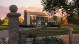 Colonial House Plan - Wallace 94544 - Exterior
