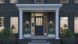 Colonial House Plan - Wallace 94544 - Exterior