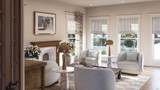 Colonial House Plan - Wallace 94544 - Family Room