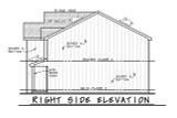 Farmhouse House Plan - Flacco Modern Split 29637 - Right Exterior