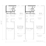 Farmhouse House Plan - Flacco Modern Split 29637 - Optional Floor Plan