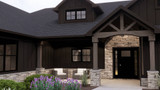 Craftsman House Plan - 41129 - Exterior