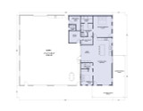 Country House Plan - The Nicholas 25330 - 1st Floor Plan