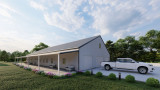 Country House Plan - The Ophelia 15711 - Right Exterior
