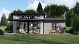 Contemporary House Plan - 63226 - Front Exterior
