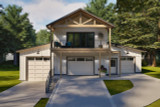 Country House Plan - The Overlook 40729 - Front Exterior