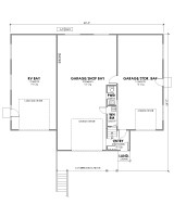 Country House Plan - The Overlook 40729 - 1st Floor Plan