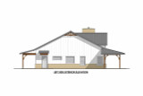 Farmhouse House Plan - Maple 1 81586 - Left Exterior